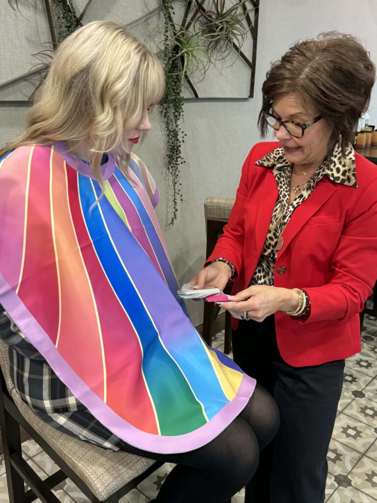 : Color analysis for women over 40 with Christian Image Consultant Royanna Stratmoen