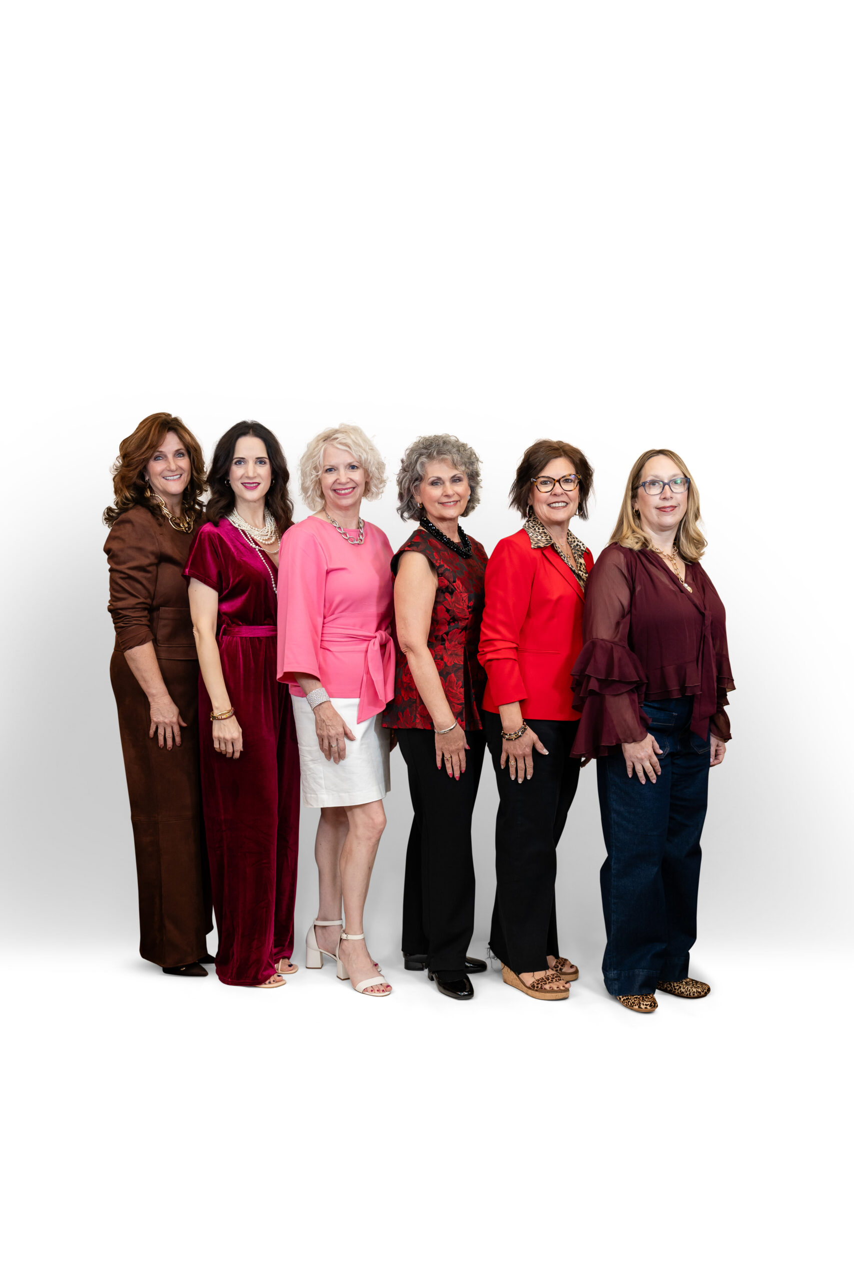 Women building confidence after 40 through style, color and community